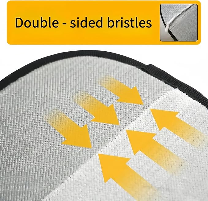 2PCS Pet Hair Remover Gloves, Pet Hair Removal Tool, Reusable Removal Tool for Couch, Furniture, Carpet, Car Seat, Cat Grooming Tools-Mewly Pet