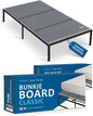 Meliusly Premium 10mm Bunkie Board Twin XL 2-Pack (38x79'') Patent Pending Low Profile Bed Board Design - Breathable, Noise Minimizing, Moisture Resistant Bunkieboards, Low Profile Bed Support