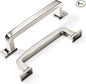 khtumeware 6 Pack 5 Inch Kitchen Cabinet Handles Polished Nickel Cabinet Pulls Drawer Pulls Kitchen Cabinet Hardware Kitchen Handles for Cabinets Cupboard Handles Drawer Handles