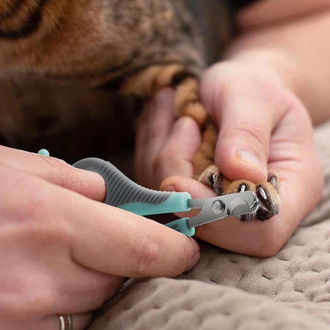 Mr. Pen Cat Nail Trimmer - Blue & Gray, Cat & Kitten Nail Clipper, Small Dog Nail Clipper-Mewly Pet