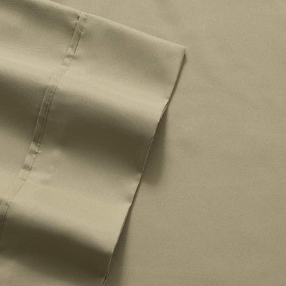 Sweet Home Collection 6 Piece 1500 Supreme Collection Brushed Microfiber Deep Pocket Sheet Set-2 Extra Pillow Cases, Great Value, Split King, Sage