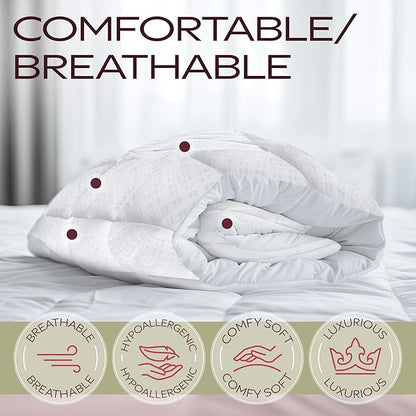 MAXI Cot Size (33 X 75) Mattress Pad - Luxurious Cotton Sateen Mattress Protector - Soft, Comfortable, & Breatheable Mattress Cover - Mattress Pad Protects Mattress from Dust, Dirt, Spills, & Stains