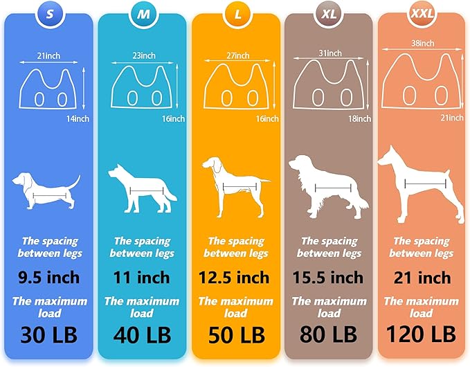 Dog Grooming Hammock - Upgrade Pet Grooming Harness for Nail Trimming (L 50lb), Dog Sling for Nail Clipping, Dog Hanging Holder Hanger for Cutting Nail with Nail Clippers-Mewly Pet