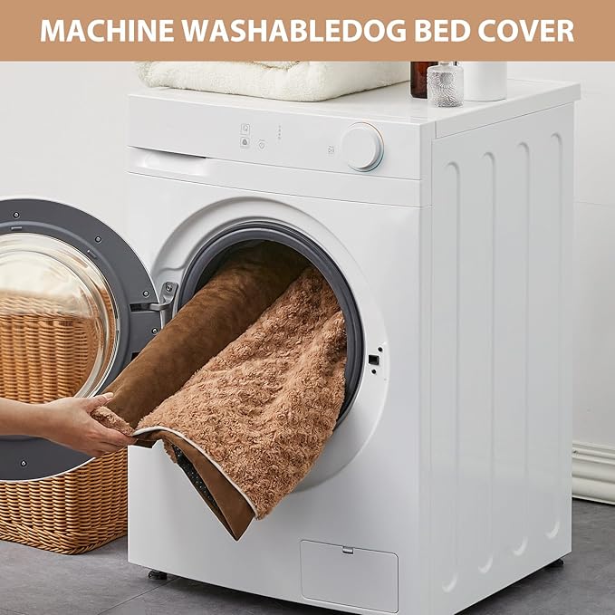 BFPETHOME Dog Beds for Large Dogs, Orthopedic Dog Bed for Medium Large Dogs,Big Waterproof Couch Pet Bed with Removable Washable Cover-Mewly Pet