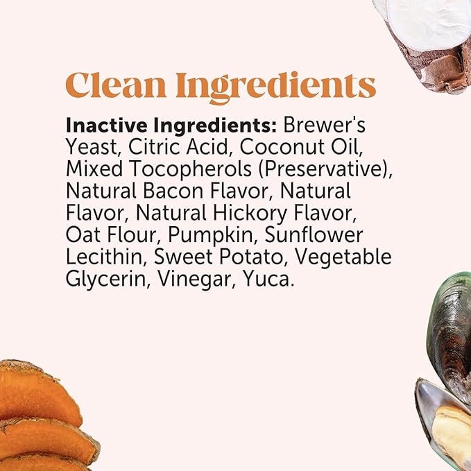 Hip & Joint Health Max Strength - Natural Joint Supplement for Dogs Chews - Glucosamine, Omega-3s, Chondroitin, Green Lipped Mussel - Help Improve Mobility, May Reduce Discomfort (90 ct)-Mewly Pet