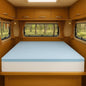 Foamma 12” x 28” x 79” Truck, Camper, RV Travel Visco Gel Memory Foam Bunk Mattress Replacement, Made in USA, Comfortable, Travel Trailer, CertiPUR-US Certified, Cover Not Included
