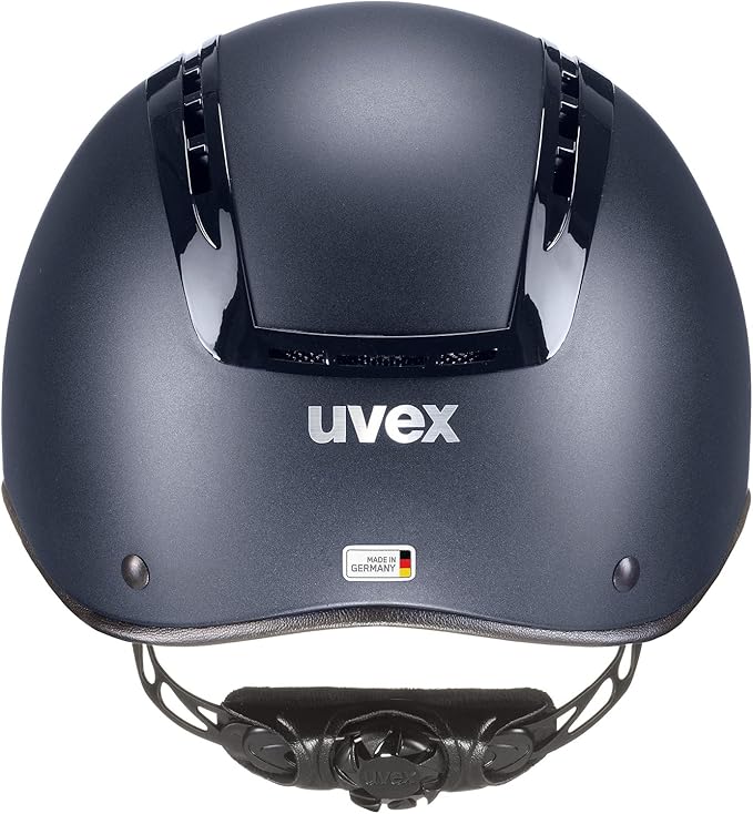 uvex suxxeed Active Horse Riding Helmet for Women & Men, Navy, S-M - Adjustable & Excellent Ventilated Helmet-Mewly Pet