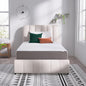 Amazon Basics Memory Foam Mattress, Soft Plush Feel, 12 Inch, Full, White/Grey