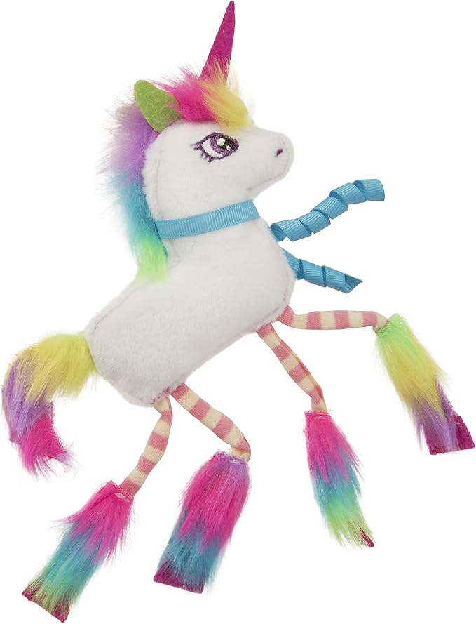 SmartyKat Dazzle Unicorn Crinkle Plush Catnip Cat Toy-Mewly Pet