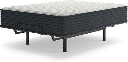Signature Design by Ashley Hybrid 1200 12" Firm Moisture Wicking Mattress with Charcoal-Infused Gel Memory Foam and Edge Support for Pressure Relief, Temperature Regulating, King, Fiberglass Free