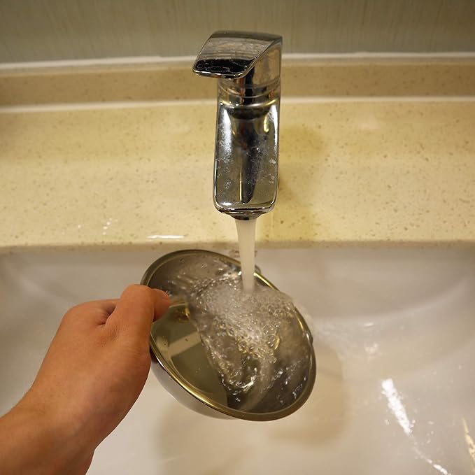 Cat Food Bowls, Cat Bowls Non-Skid and Non-Spill Silicone Pads with PP Stand, Removable Stainless Steel Food and Water Dishes for Cats, Small Size Dogs-Mewly Pet