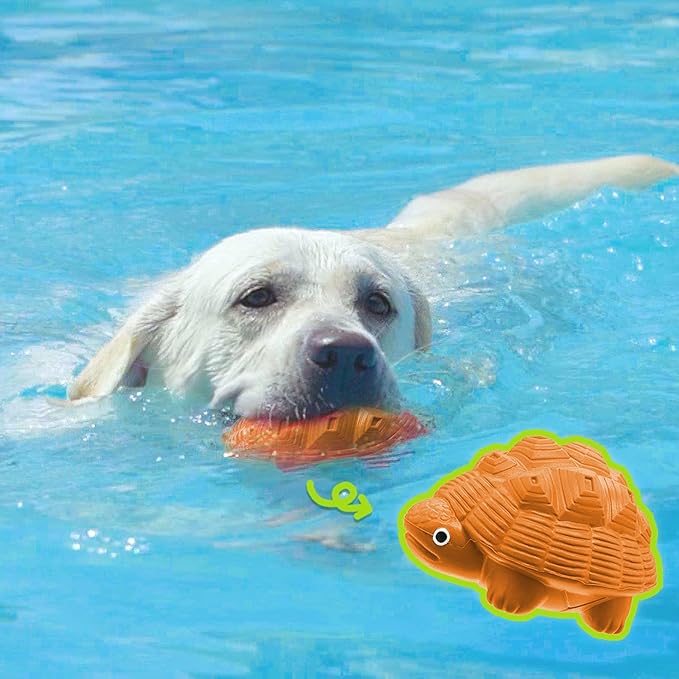 Dog Toys for Aggressive Chewers, Heavy Duty Tough Dog Toy for Large Dogs, Indestructible Squeaky Dog Toys-Mewly Pet