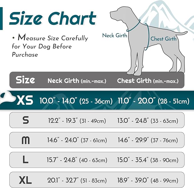 Eagloo Small Dog Harness No Pull, Service Vest with Reflective Strips and Control Handle, Adjustable and Comfortable for Walking, No Choke Pet Harness with 2 Metal Rings, Dark Green, XS-Mewly Pet