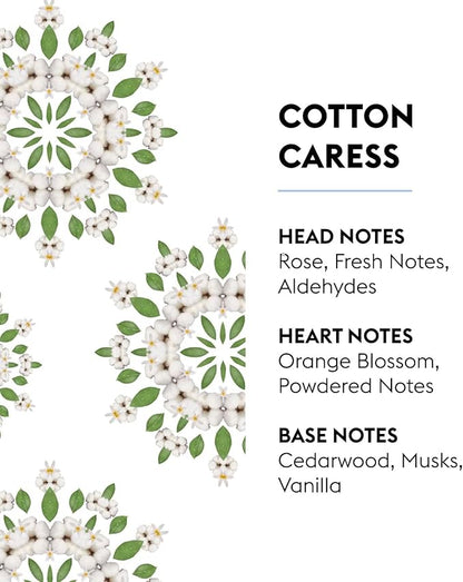 Maison Berger - Cotton Caress - Lampe Berger Fragrance Refill – 16.9 oz (500ml) – Home Fragrance Oil & Air Purifier – Rose, Orange Blossom & Vanilla Notes