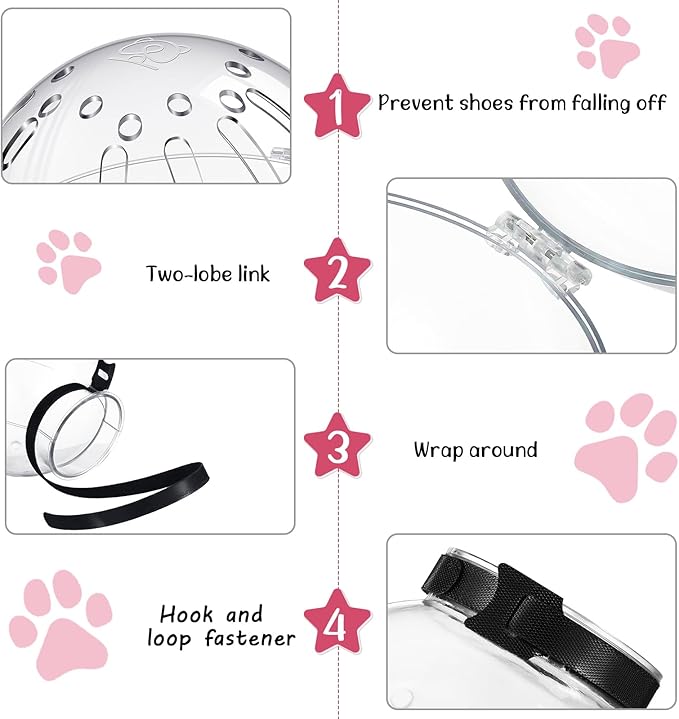 Cat Muzzle for Grooming Cat Adjustable Hood with Paw Covers Nail Clipper Trimmer Brush Tick Remover Tool Kitten Breathable Anti Bite Muzzles Silicone Anti Scratch Boots for Cats Bathing Shaving-Mewly Pet