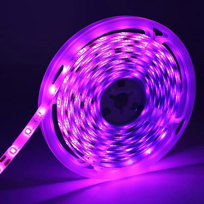 iNextStation Pink LED Strip Light, 16.4ft 5M 2835 SMD 300 LEDs 12V Flexible Cuttable LED Tape Light for Bedroom Kitchen Cabinet Wardrobe TV (Power Adapter Included)