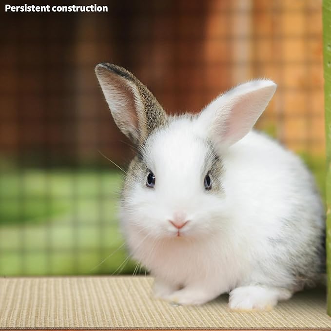 2Pcs Rabbit Scratch Mat,16 x 12 Inch Sisal Rabbit Scratching Pad,Rabbits Scratching Mats for Cages,Claws and Teeth Care Rabbits Chew Toys,Small Pet Bedding for Biting Sleeping Nesting-Mewly Pet