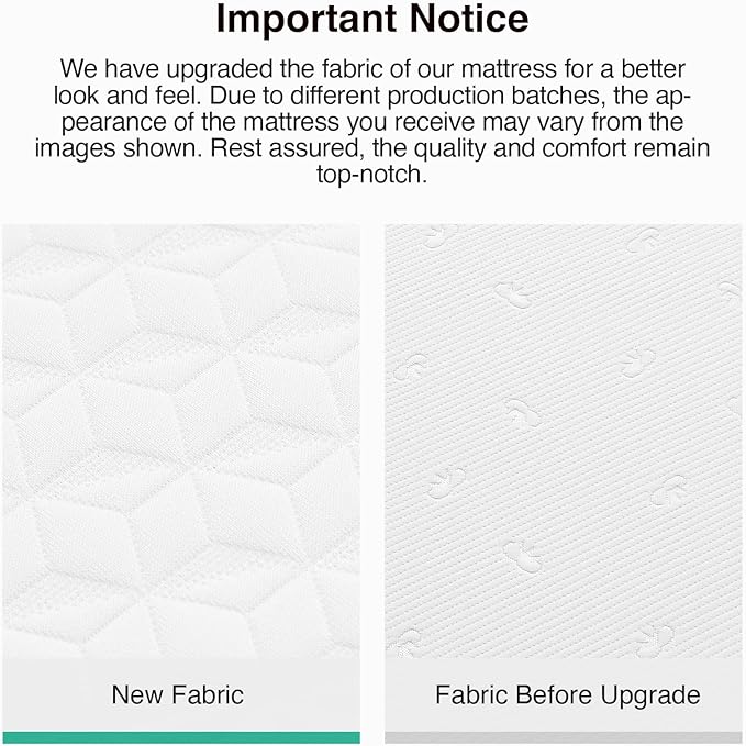 Novilla Full Mattress, 6 Inch Full Memory Foam Mattress for Pressure Relief & Comfort Sleep, Removable Washable Cover,CertiPUR-US Certified，Medium Firm