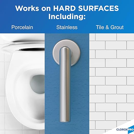 CloroxPro Urine Remover for Stains and Odors Refill, 128 Ounces (Package May Vary)-Mewly Pet