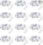 Fairy Lights Battery Operated String Lights - 12 Pack 7ft 20 LED Battery Powered LED Mini Fairy Lights for Mason Jars DIY Picture Walls Shelves Arts Crafts Trees Branches Bedroom Wedding Party Decor