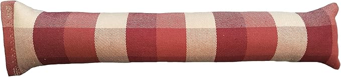 15" Catnip Cat Kicker Toys/Kitty Kick Sticks/Cat-Nip Kick Sticks (Beige and Red Plaid) (Kickers Filled with 1 oz Premium Canadian Catnip)-Mewly Pet