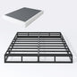 Cal King Box Spring 7 Inch California King Size Box Springs, 3000lbs Heavy Duty Metal Mattress Foundation with Easy Clean Cover, No Noise, Easy Assembly
