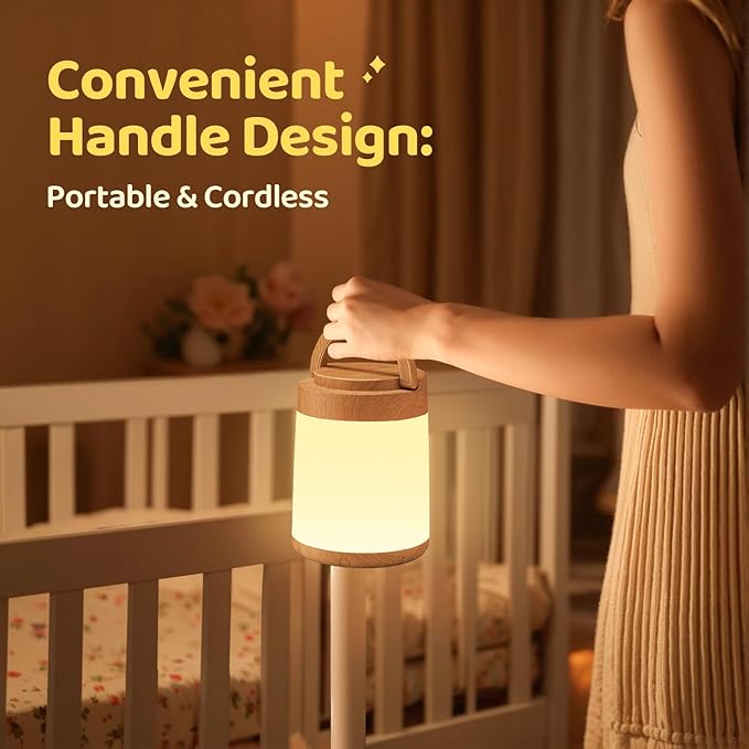 One Fire Egg Light for Nursery, 10 Colors Dimmable Baby Night Lights for Nursery,1800mAh Rechargeable Lamp for Kids Lamp,Remote+Timer Kids Night Light Lamp,Portable Night Light for Baby Light