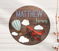 Custom Vintage Airplane Kid Name Sign, Personalized 3D Wooden Nursery Sign, Door Hanger Kids Room, Kids Name Sign Gifts for Baby Boy Girls, Baby Room Door Signs, Kids Bedroom Decor