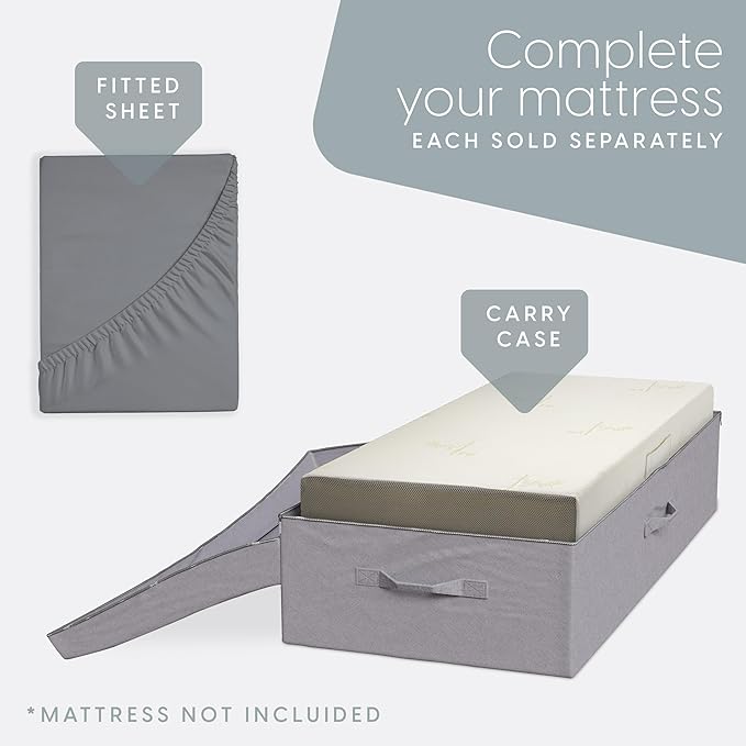 Milliard Carry Case for the Tri Folding Mattress Queen Size (78" x 58"x 4") (Mattress NOT Included)