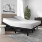 SHA CERLIN Split King Size Adjustable Bed Base/Bed Frame with Motorized Head and Foot Incline,Zero-Gravity,Wireless Remote,Wood Board Support (Only Base)