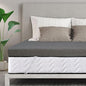 VALUXE 3 Inch Gel Memory Foam Mattress Topper Queen Size High Density Cooling Pad Pressure Relief Bed Topper Grey (with Removable & Washable Bamboo Cover)