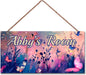Personalized Butterfly Signs Flowers Sign For Kids Room Custom Name Door Wall Decor Floral Nursery Art Plate For Boys Room Girls Bedroom Little Man Cave
