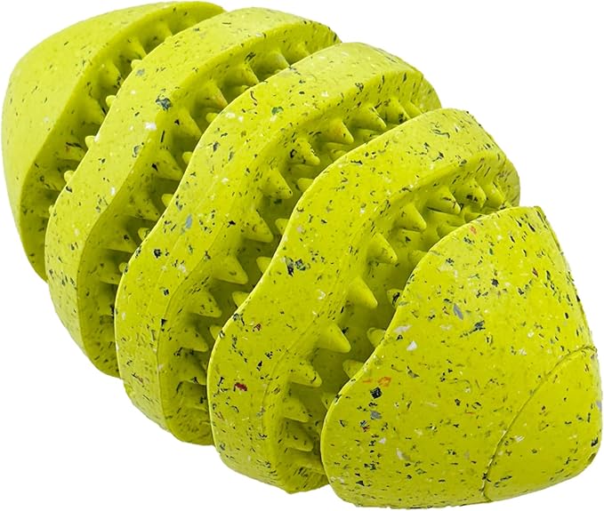 Max Fusion with Nike Grind, Arlee Spiro Football Treat Dispensing Dog Toy, Durable Dog Treat Toy, XL-Mewly Pet