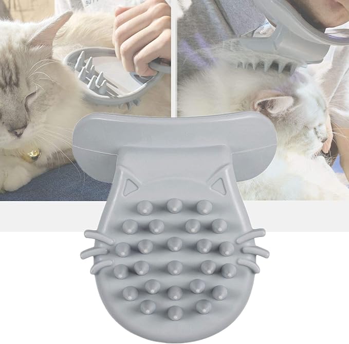 Cat Brush Shedding Grooming, Soft Massage Cat Tongue Brush, Licking Your Cat Like a Mama Cat to Comfort, Surprise Pet Gifts-Mewly Pet