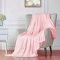 Walensee Fleece Blanket Plush Throw Fuzzy Lightweight (Twin Size 60x80 Pink) Super Soft Microfiber Flannel Blankets for Couch, Bed, Sofa Ultra Luxurious Warm and Cozy for All Seasons
