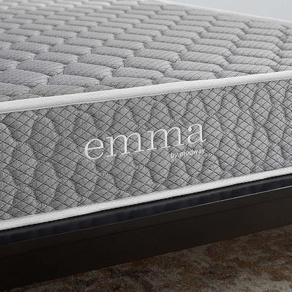 Modway Mila Firm 8" Fiberglass Free Memory Foam King Mattress