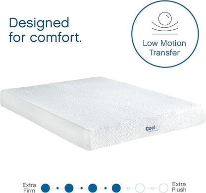 Cool Gel 8 Inch Full Size Mattress Memory Foam Medium Firm, Gel Memory Foam Mattress Full Matress Cooling, Made in the USA, 8" Depth with Pressure Relief, CertiPUR-US Certified No Fiberglass, Bed