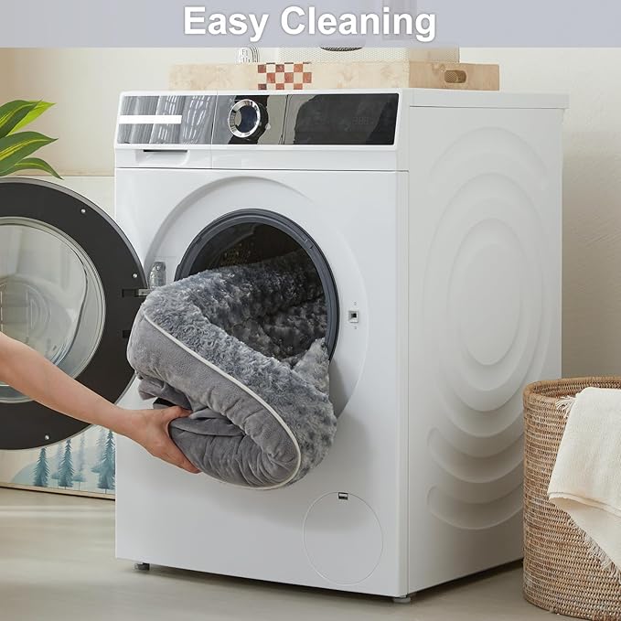 WNPETHOME Dog Beds for Large Sized Dogs, Washable Orthopedic Dog Couch Sofa Bed with Waterproof Lining & Non-Skid Bottom for Pet Sleeping-Mewly Pet