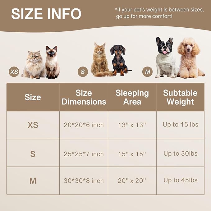 MEWOOFUN Donut Dog Beds for Small Dog, Calming Bed Round Cute Puppy Bed with Non-Slip Bottom, Fluffy Washable Pet Bed for Puppy and Kitten (Navy Blue, M (30x30x8))-Mewly Pet