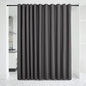 NICETOWN Closet Door Heavy Curtain, Room Dividers Shade Screens Partitions, Extra Large Grommet Top Space Partition Blackout Curtain, Screen Dividers for Rooms (1 Pack, 20ft Wide x 9ft Long, Grey)