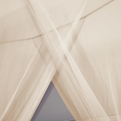 Mengersi Mosquito Net for Bed Canopy,Four Corner Post Canopy Bed Curtains for Full/Queen/King Size Bed,Bed Curtains for Patio Indoor Outdoor Net