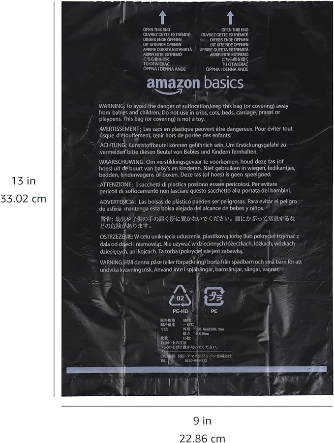 Amazon Basics Dog Poop Bags with Dispenser, 600 Count, Enhanced for Guaranteed Leakproof, Unscented, Includes Leash Clip-Mewly Pet