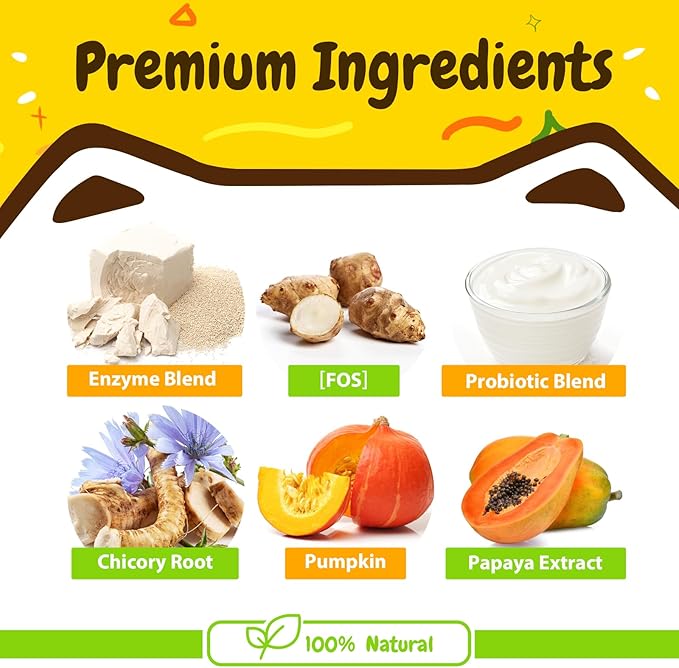 Penpen Probiotics for Dogs, Dogs Probiotics for Digestive Health, Multi-Probiotic and Enzyme Blend Promote Gut Health & Immune Support, Eases Sensitive Stomachs (Beef Chews, 180ct)-Mewly Pet