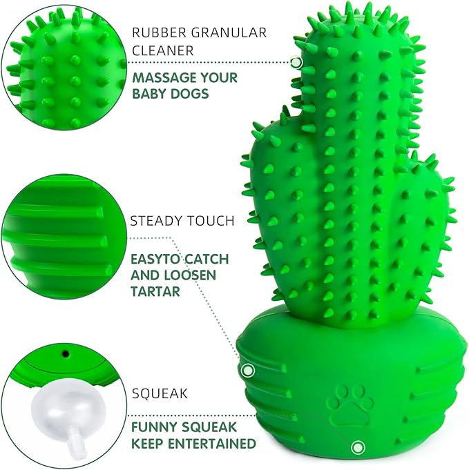 Dog Chew Toys Dog Toothbrush Stick Teeth Cleaning Brush Dental for Medium Large Dog, Puppy Christmas,Easter Birthday Gifts,Outdoor Squeaky Toys for Aggressive Chewers Tough Toys Interactive-Mewly Pet