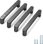 Black Round 5 in 10 pcs Wooden Drawer Pulls Handle pulls for cabinets Kitchen Cabinet Drawer pulls Cabinet Door Pull
