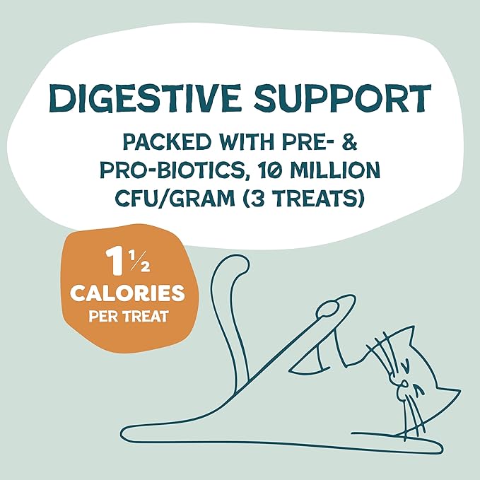 Shameless Pets Crunchy Cat Treats - Catnip Treats for Cats with Digestive Support, Kitten Treats with Real Ingredients, Natural & Healthy Flavored Feline Snacks - Catnip N Chill Chicken Liver, 1-pk-Mewly Pet