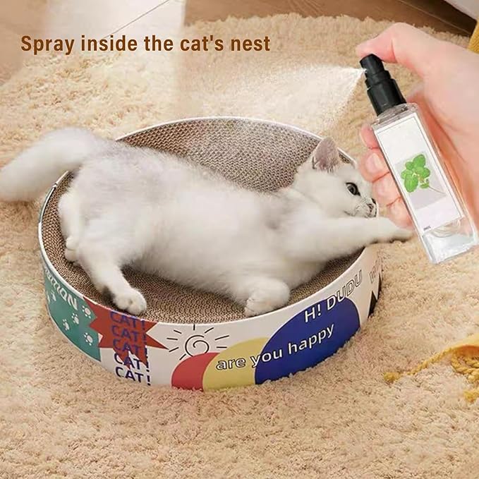 Kitty Joy Herbal Cat Joy, Herbal Cat Joy Spray, Celery Pets Catnip Spray, Catnip Spray for Indoor Cats, Cat Calming Spray, Anti Scratch Cat Spray, Cat Training Spray with Catnip, Cat Nip Spray (5PCS)-Mewly Pet