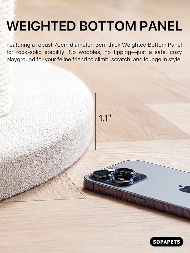 Extra Large Cat Tree for Maine Coon,65 Inches Tall Cat Tree Tower for Indoor Cats Large Adult 20 lbs,XXL Heavy Duty Luxury Sturdy Cat House with Big Hammock,Sisal Scratching Post,Condo-Mewly Pet