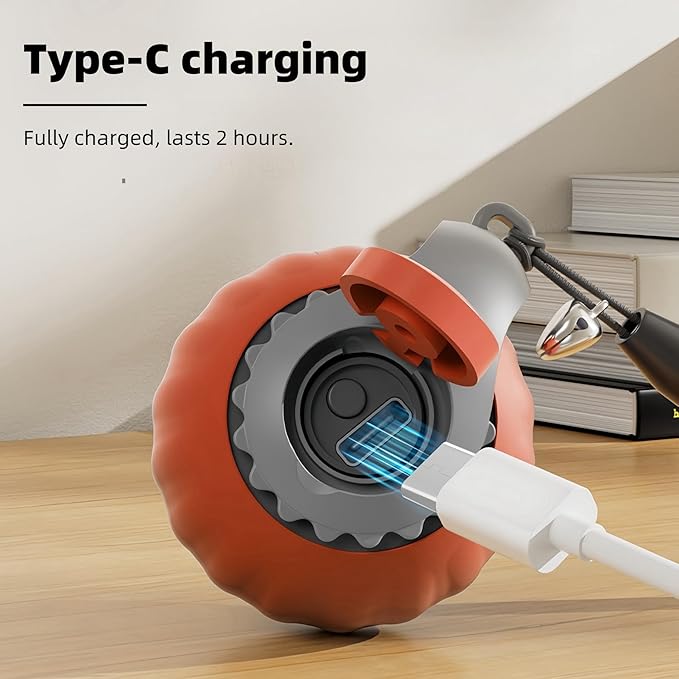 Upgraded ‘Racing Tail 5.0 ’Indoor Cat Interactive Toy: Sensor Cat Teasing Ball, Pet Electronic Chasing and Exercise Toy, Specially Designed for Bored Cats, Two Modes & One-Click Switching (2 pcs)-Mewly Pet