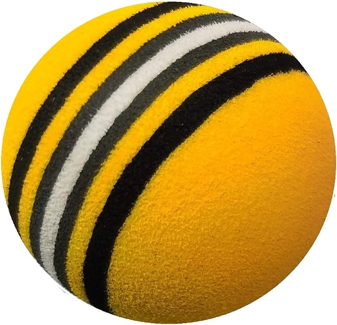 24 Pcs Colorful Soft Foam Rainbow Play Balls for Pet Dog and Cat (42cm) Ethylene Vinyl Acetate-Mewly Pet